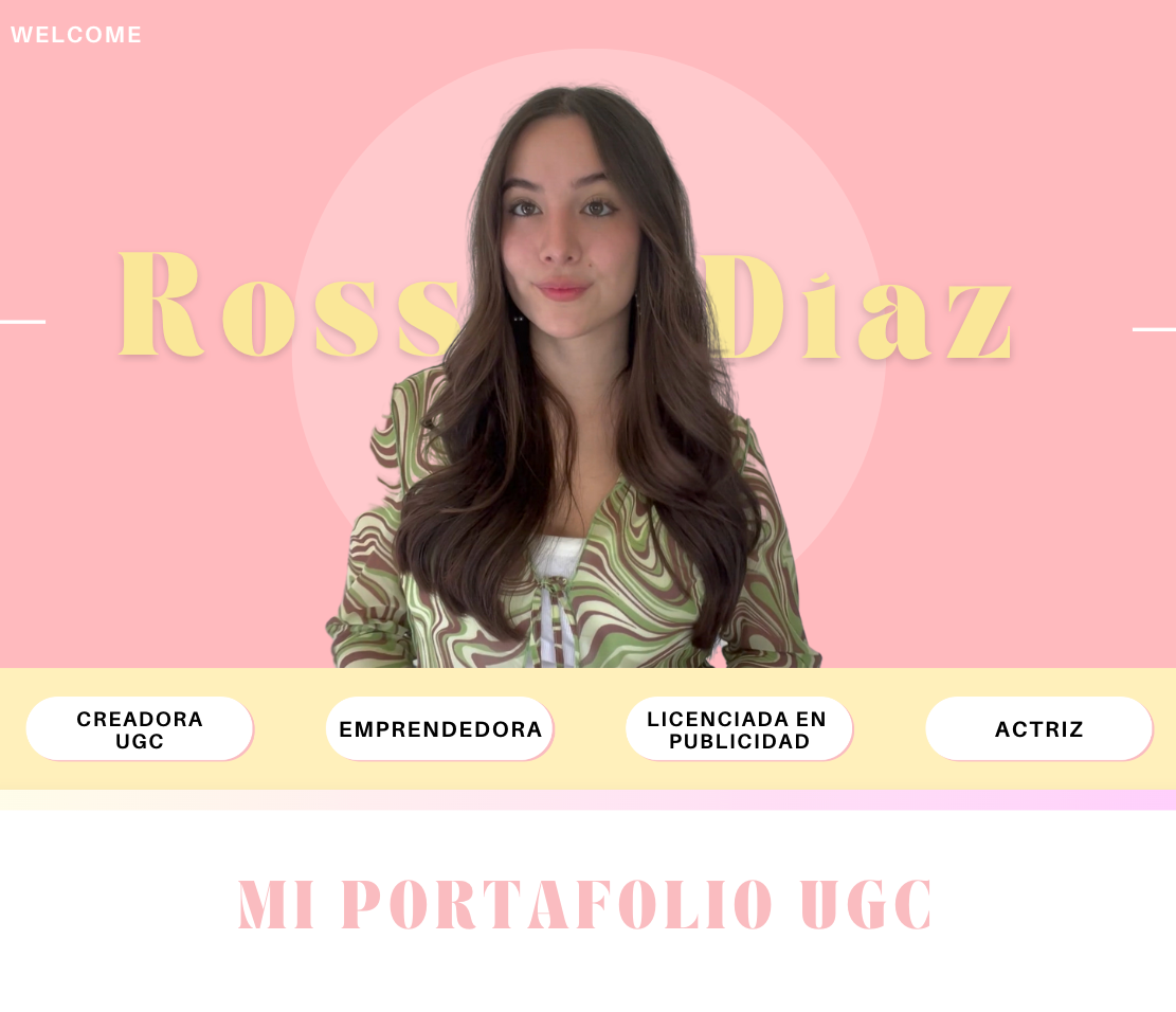 Plantilla (A) Portafolio en Sitio Web