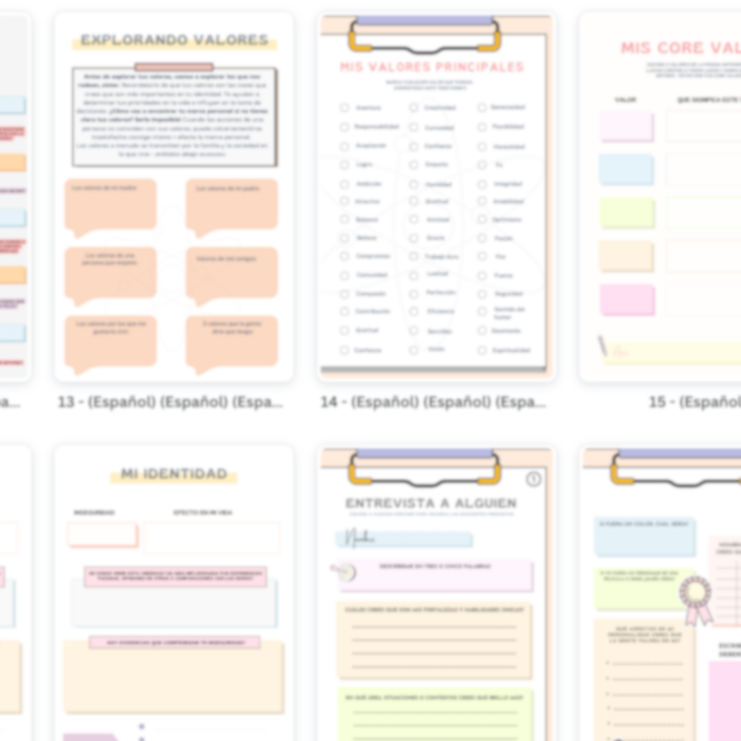 Workbook: Encuentra tu Marca Personal