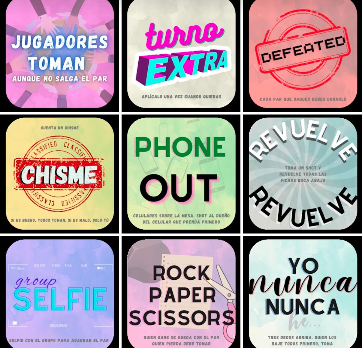 Memorama Drinking Game digital 🍻 (18+)